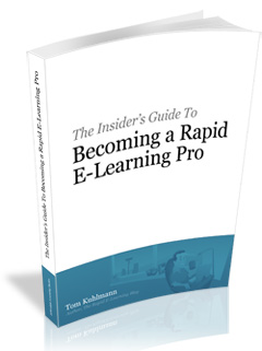 "The Insider's Guide to Becoming a Rapid E-Learning Pro" icon