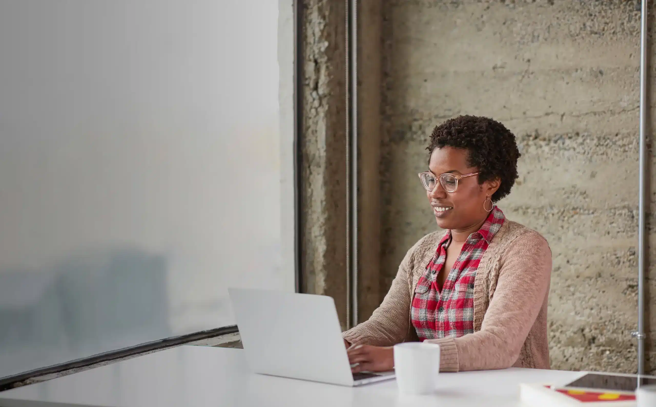 Woman with Laptop