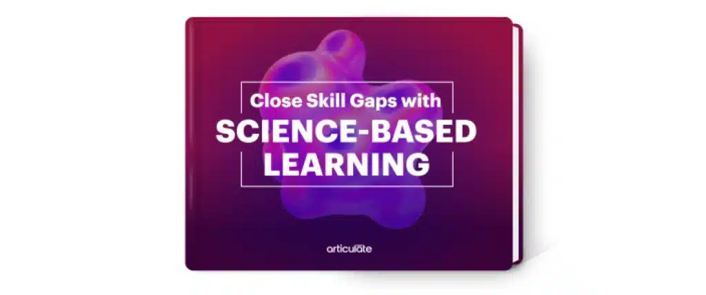 Articulate Close skill gaps E-book