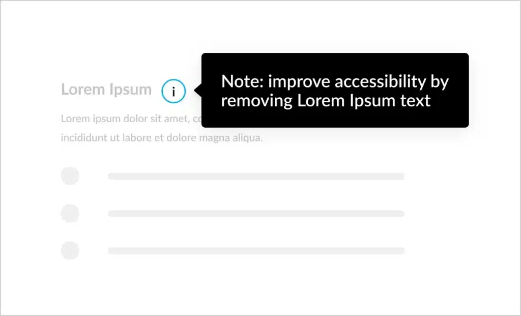 Accessibility updates