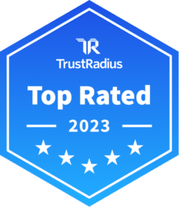 Trust Radius Top Rated 2023