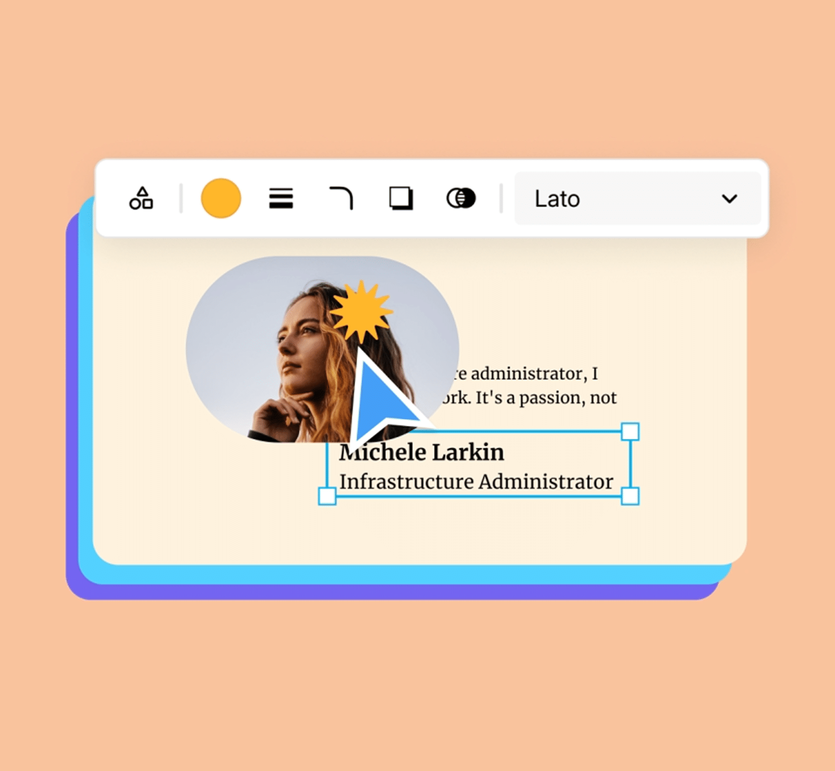 Illustration showing how to create a custom block.