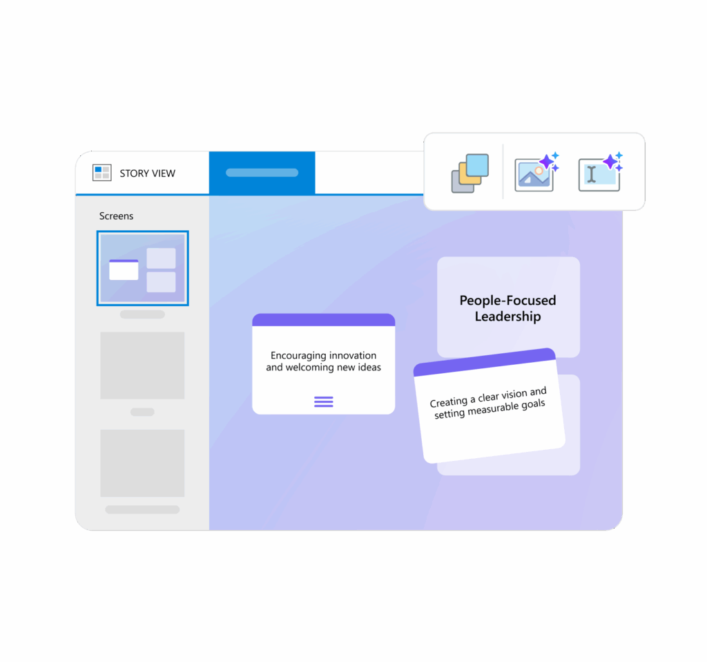Storyline sorting illustration