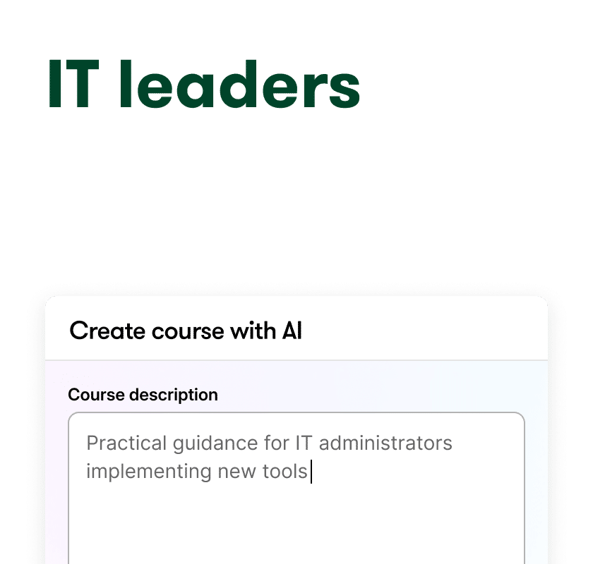 IT leaders