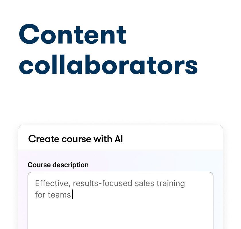 Content collaborators