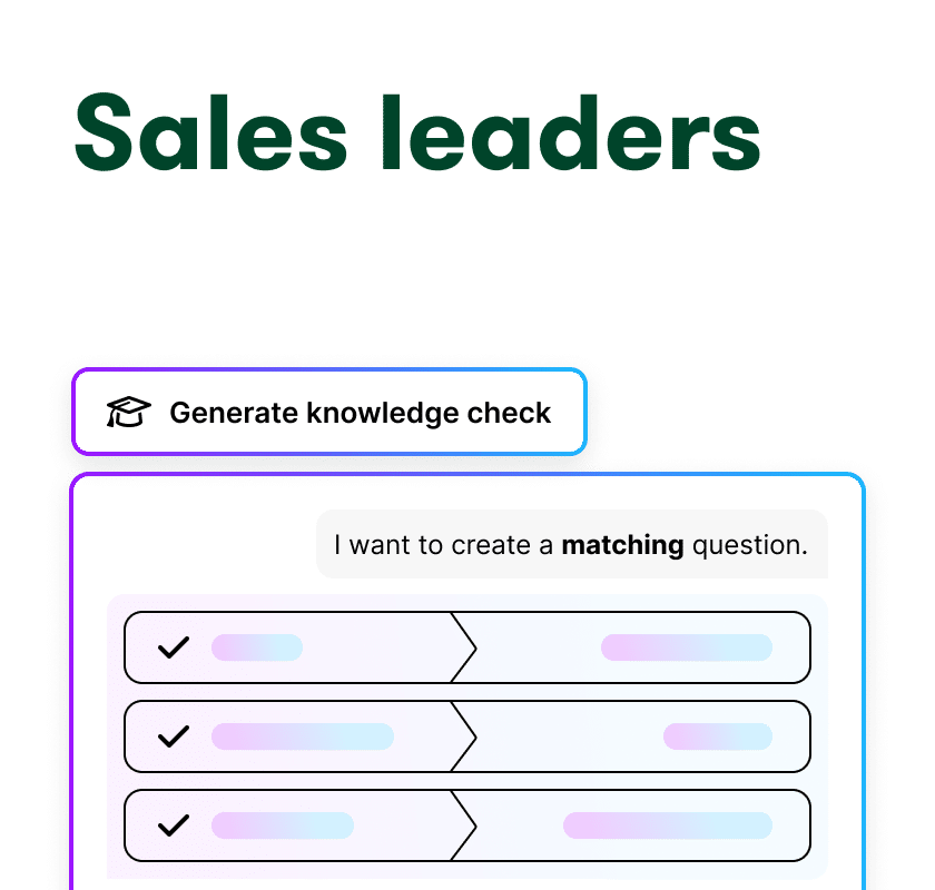 Sales leaders