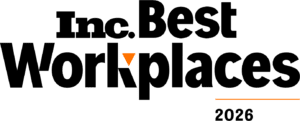 Inc. Best Workplaces 2026 Award Badge