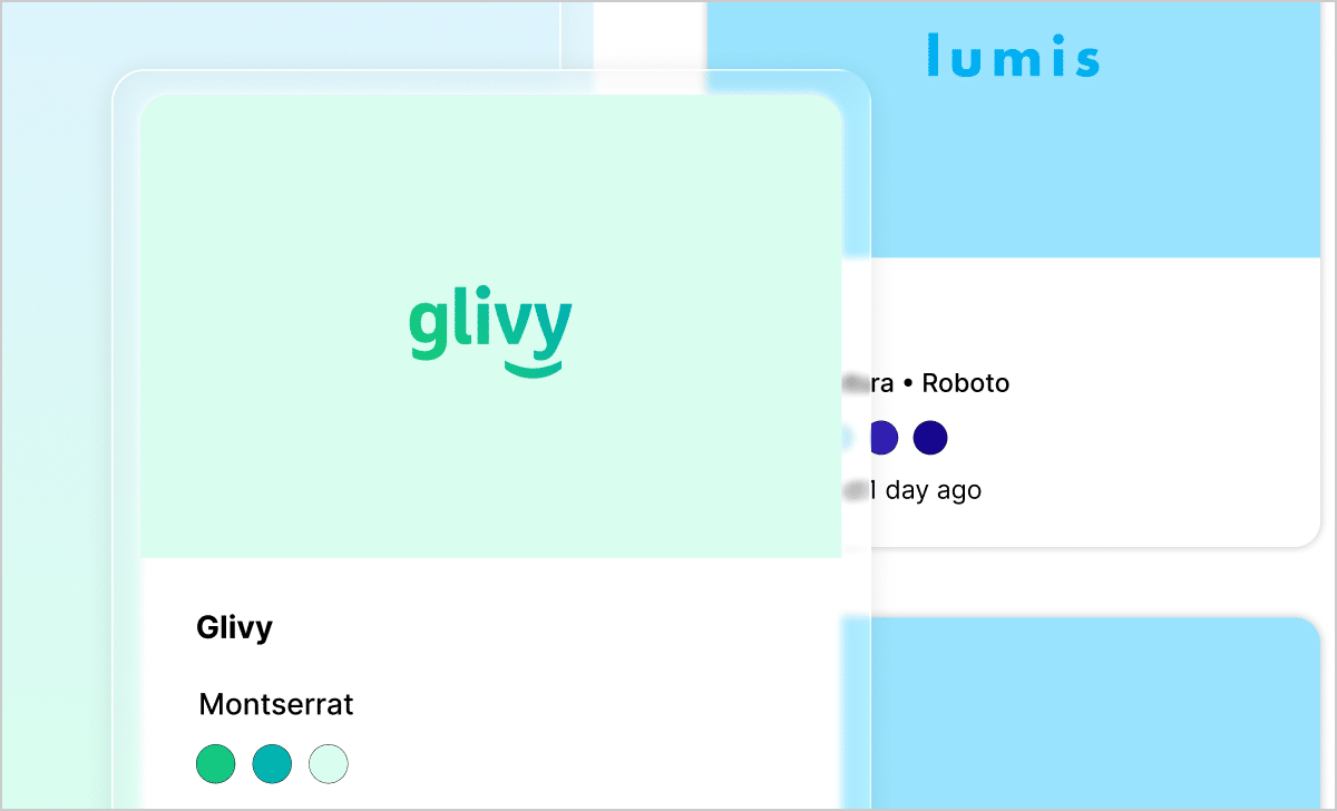 Articulate 360 interface showing brand settings for content, including the company logo, chosen font, and color palette.